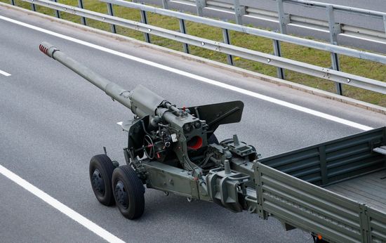 Russia WWII Victory Parade Rehearsal