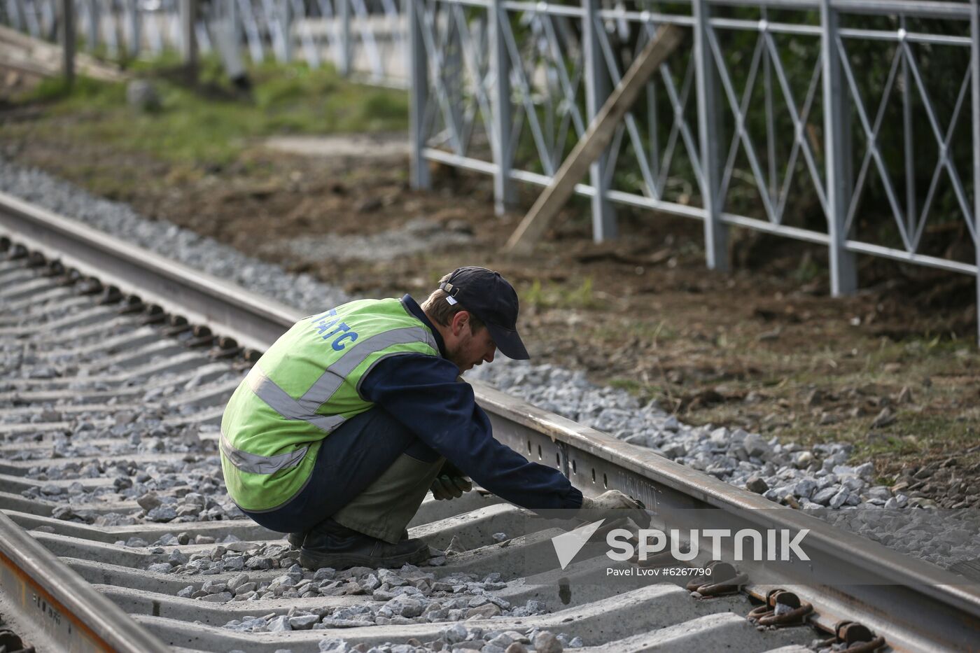 Russia Rail Link Reopening