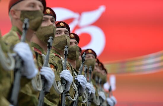 Russia WWII Victory Parade Rehearsal