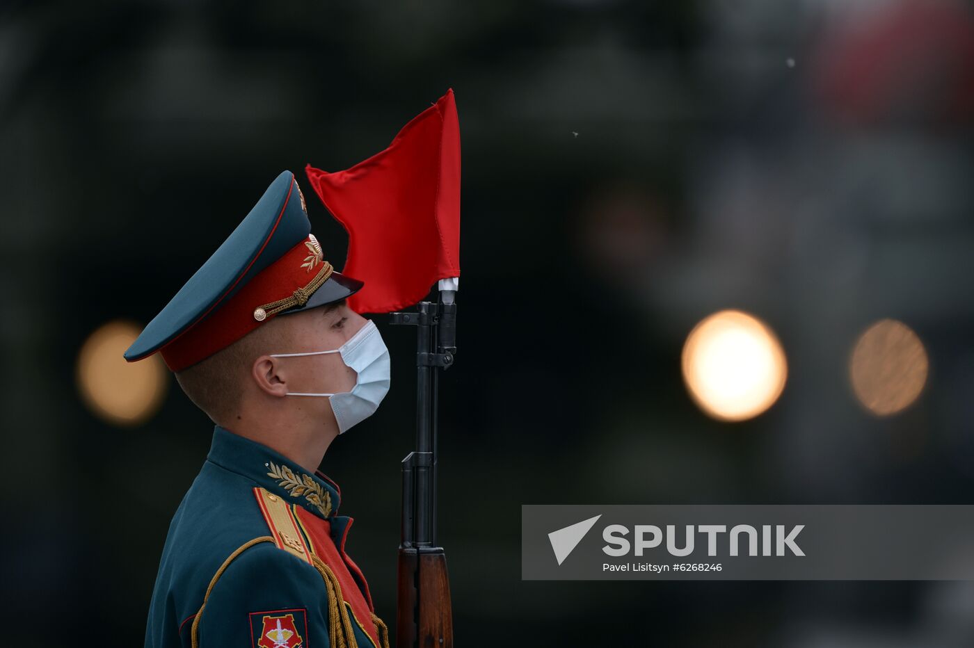 Russia WWII Victory Parade Rehearsal