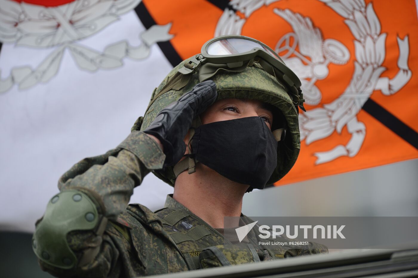 Russia WWII Victory Parade Rehearsal
