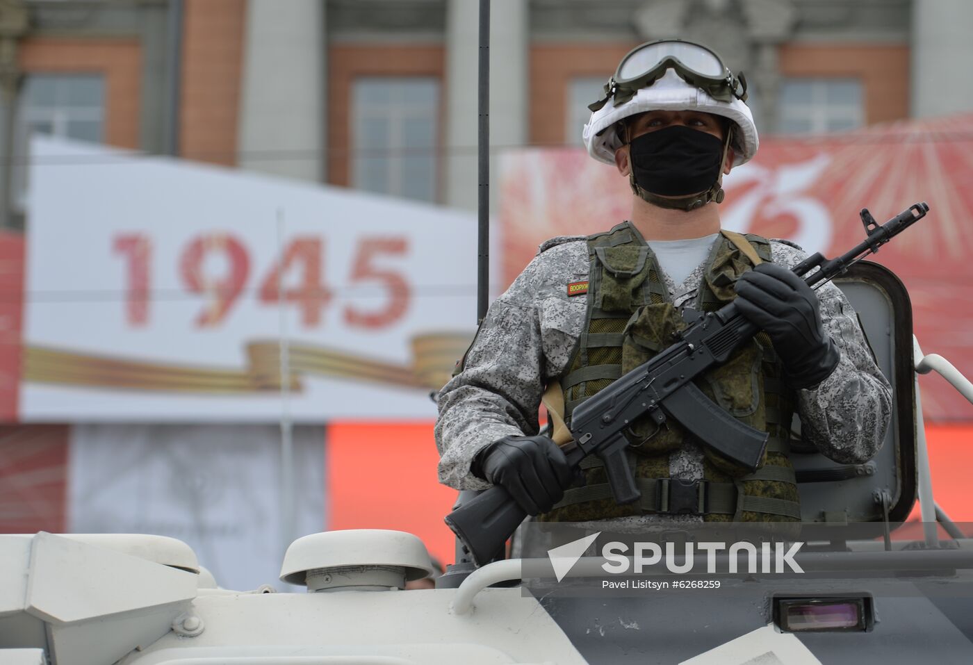 Russia WWII Victory Parade Rehearsal