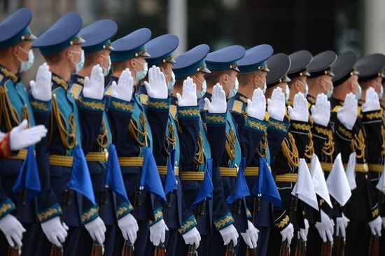 Russia WWII Victory Parade Rehearsal