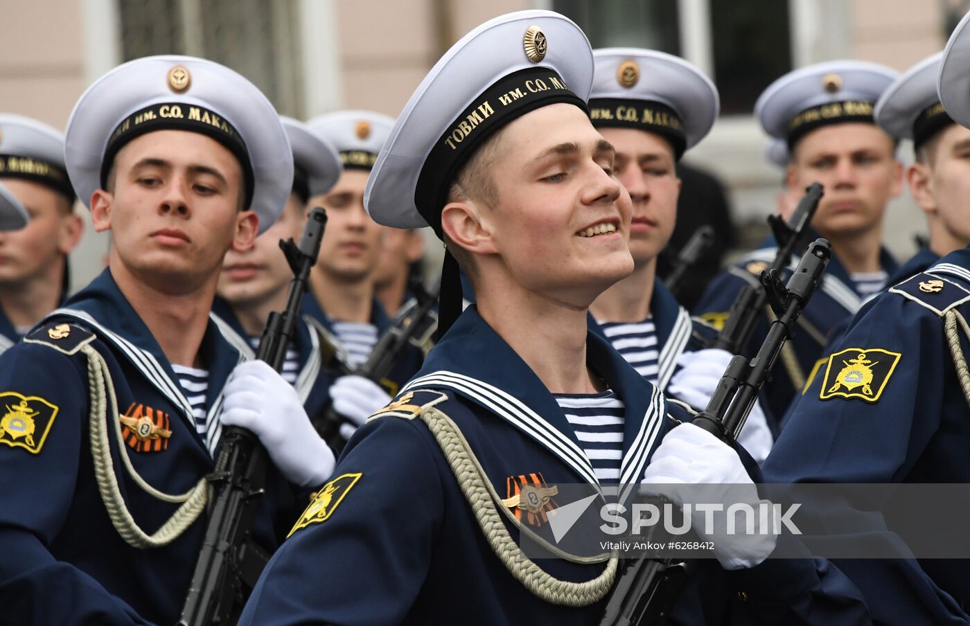 Russia WWII Victory Parade Rehearsal