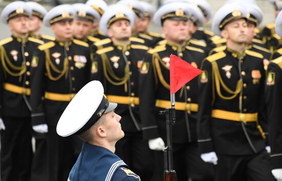 Russia WWII Victory Parade Rehearsal