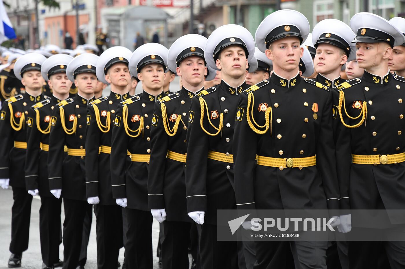 Russia WWII Victory Parade Rehearsal