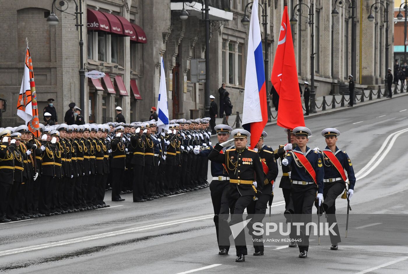 Russia WWII Victory Parade Rehearsal
