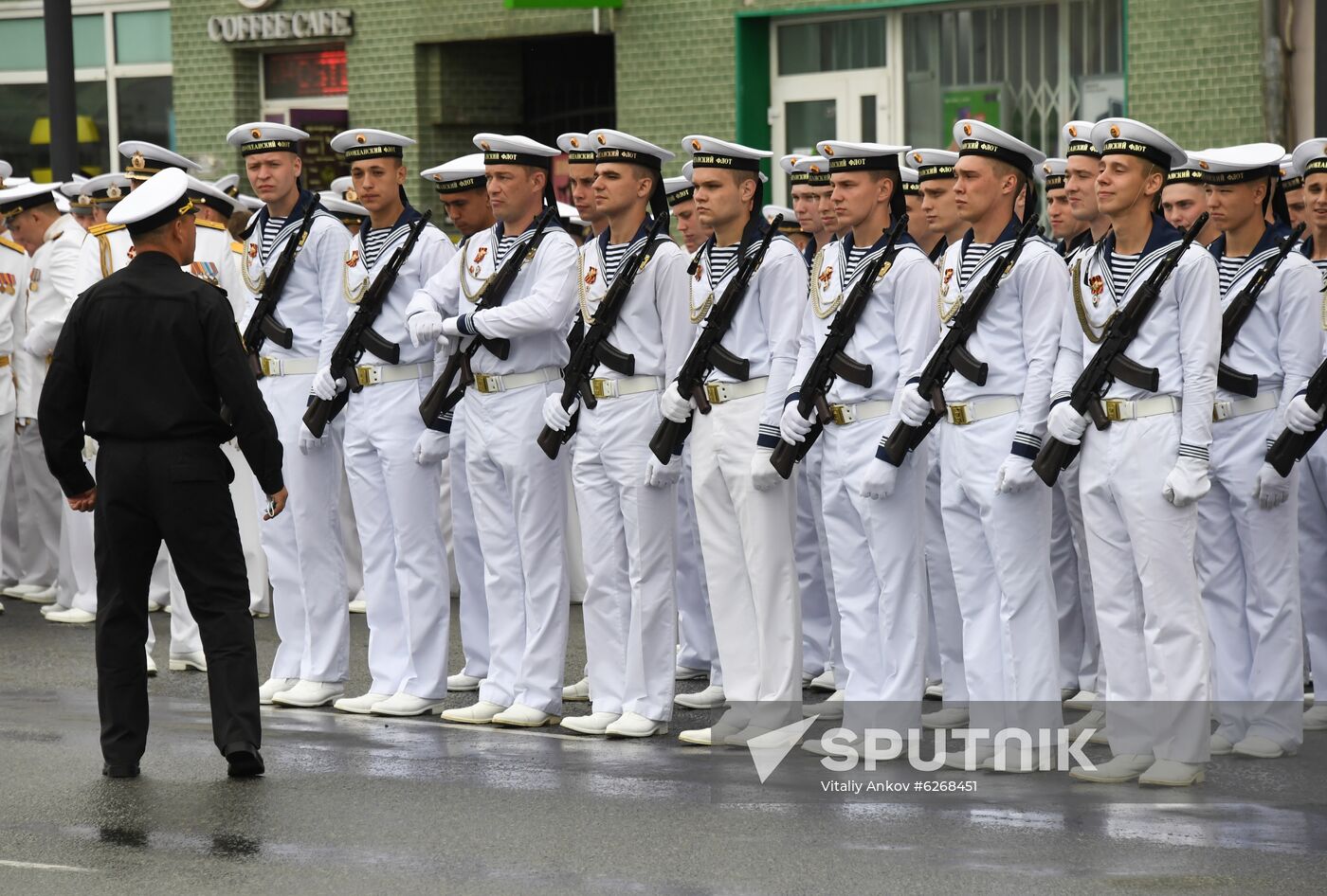 Russia WWII Victory Parade Rehearsal