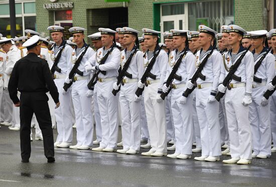 Russia WWII Victory Parade Rehearsal