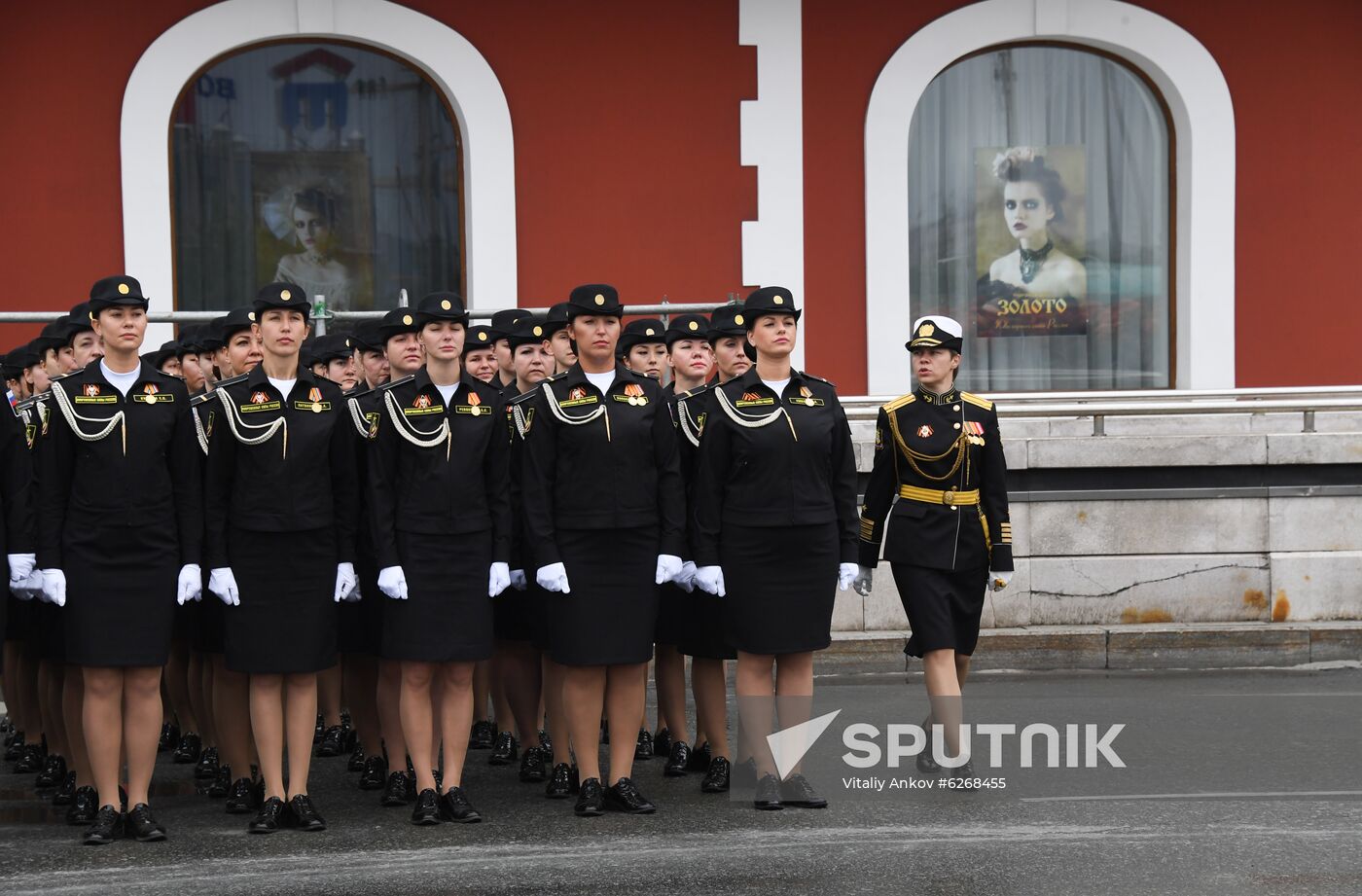 Russia WWII Victory Parade Rehearsal