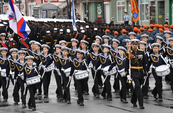 Russia WWII Victory Parade Rehearsal