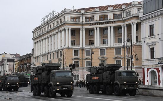 Russia WWII Victory Parade Rehearsal