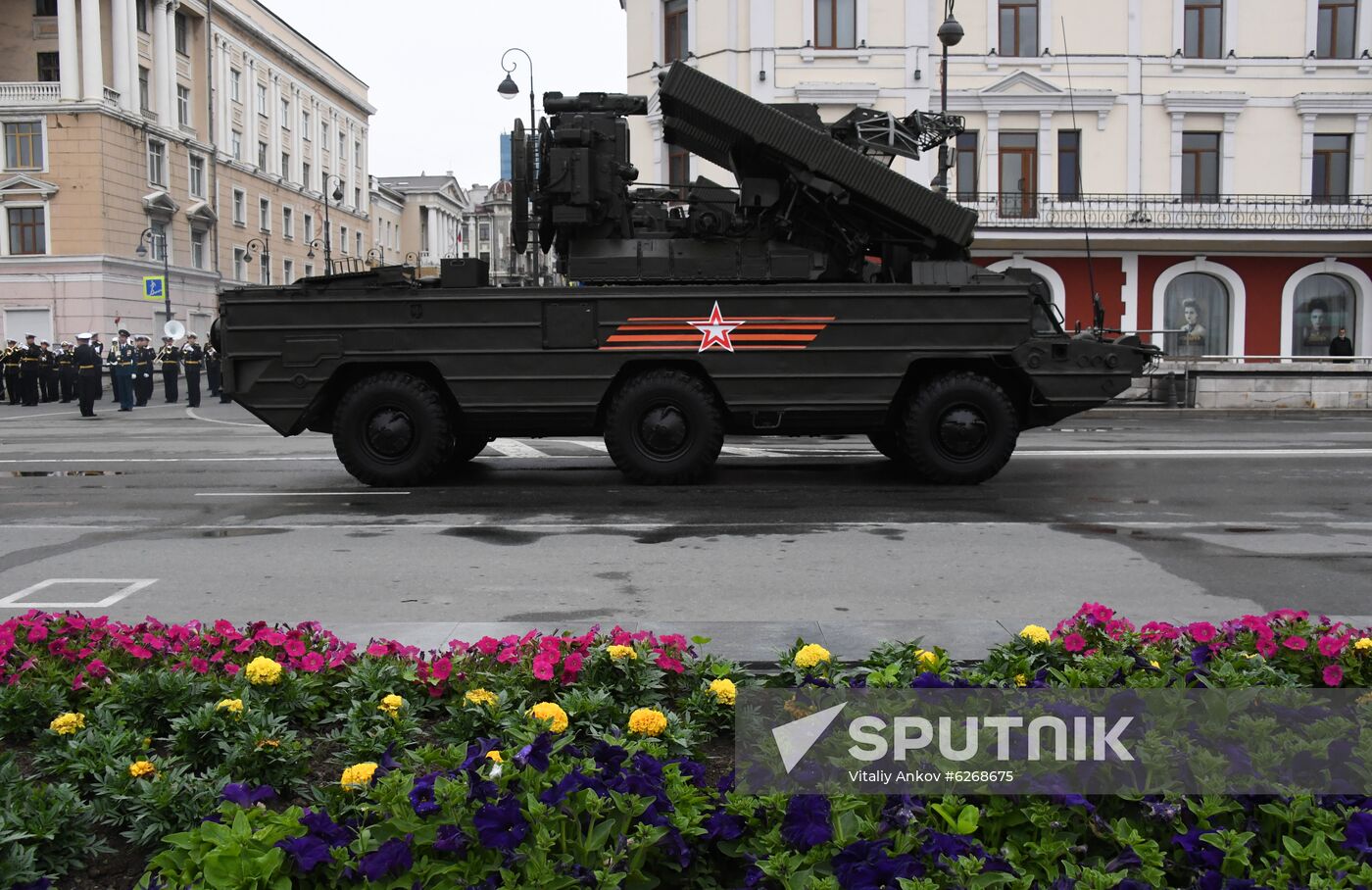 Russia WWII Victory Parade Rehearsal