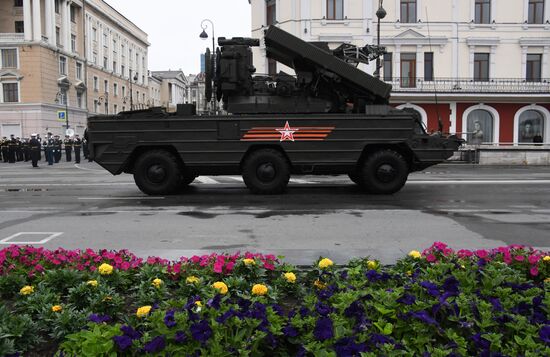 Russia WWII Victory Parade Rehearsal