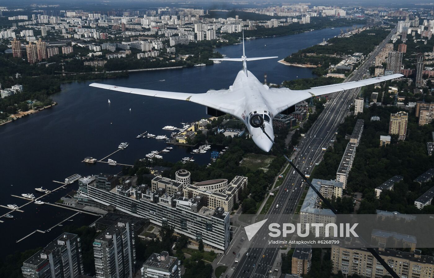 Final rehearsal of Victory parade in Moscow
