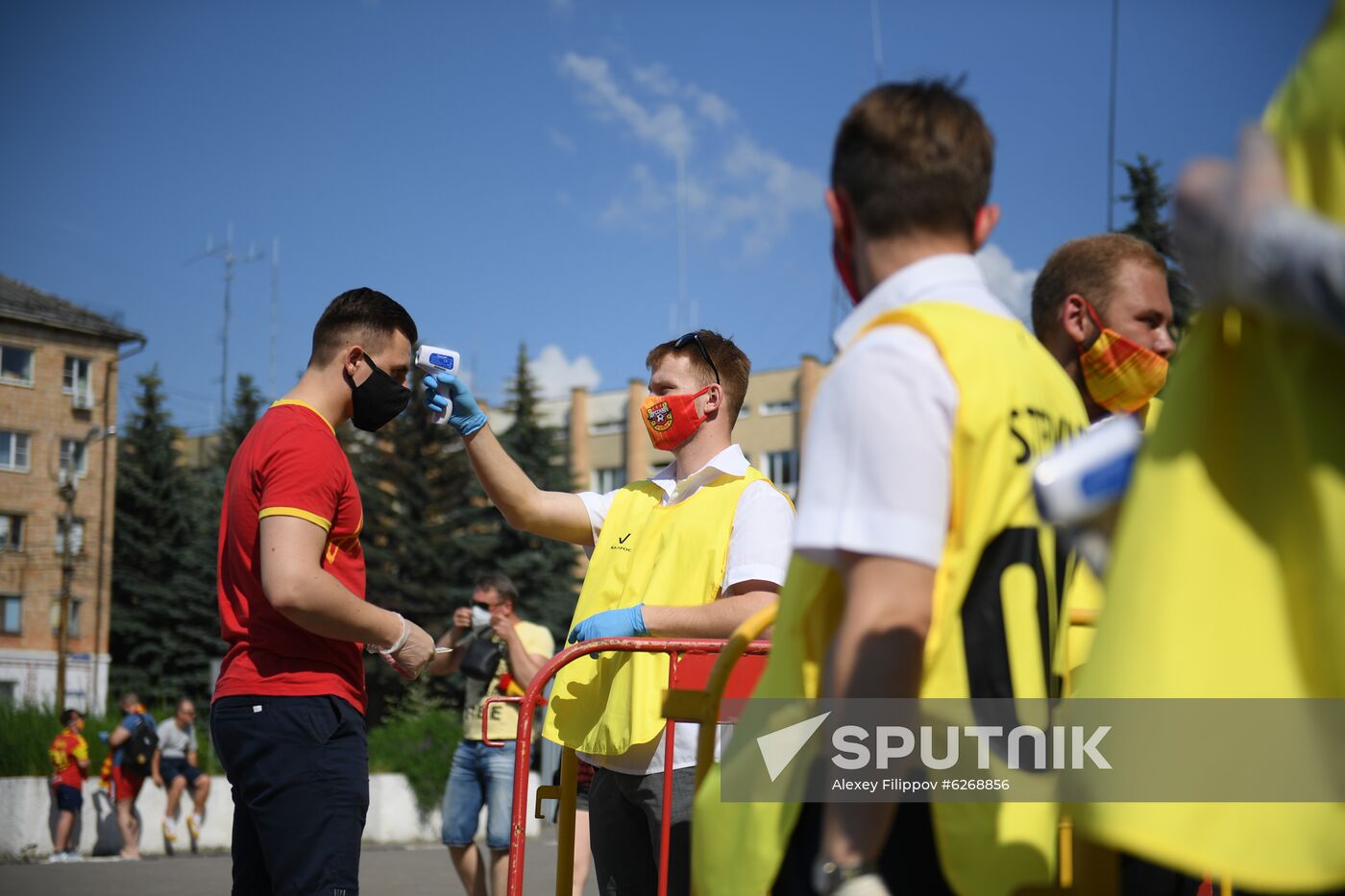 Russia Soccer Premier-League Arsenal - Spartak