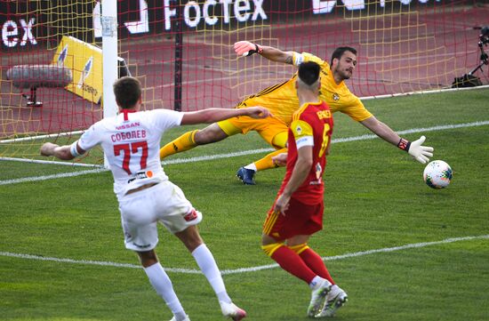 Russia Soccer Premier-League Arsenal - Spartak