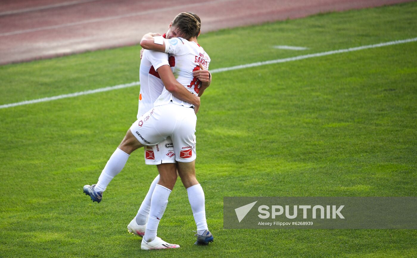 Russia Soccer Premier-League Arsenal - Spartak