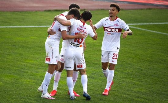 Russia Soccer Premier-League Arsenal - Spartak