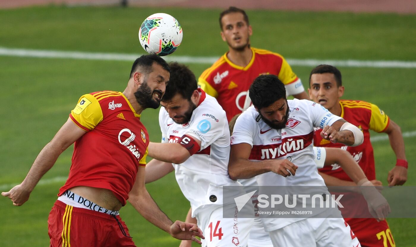 Russia Soccer Premier-League Arsenal - Spartak