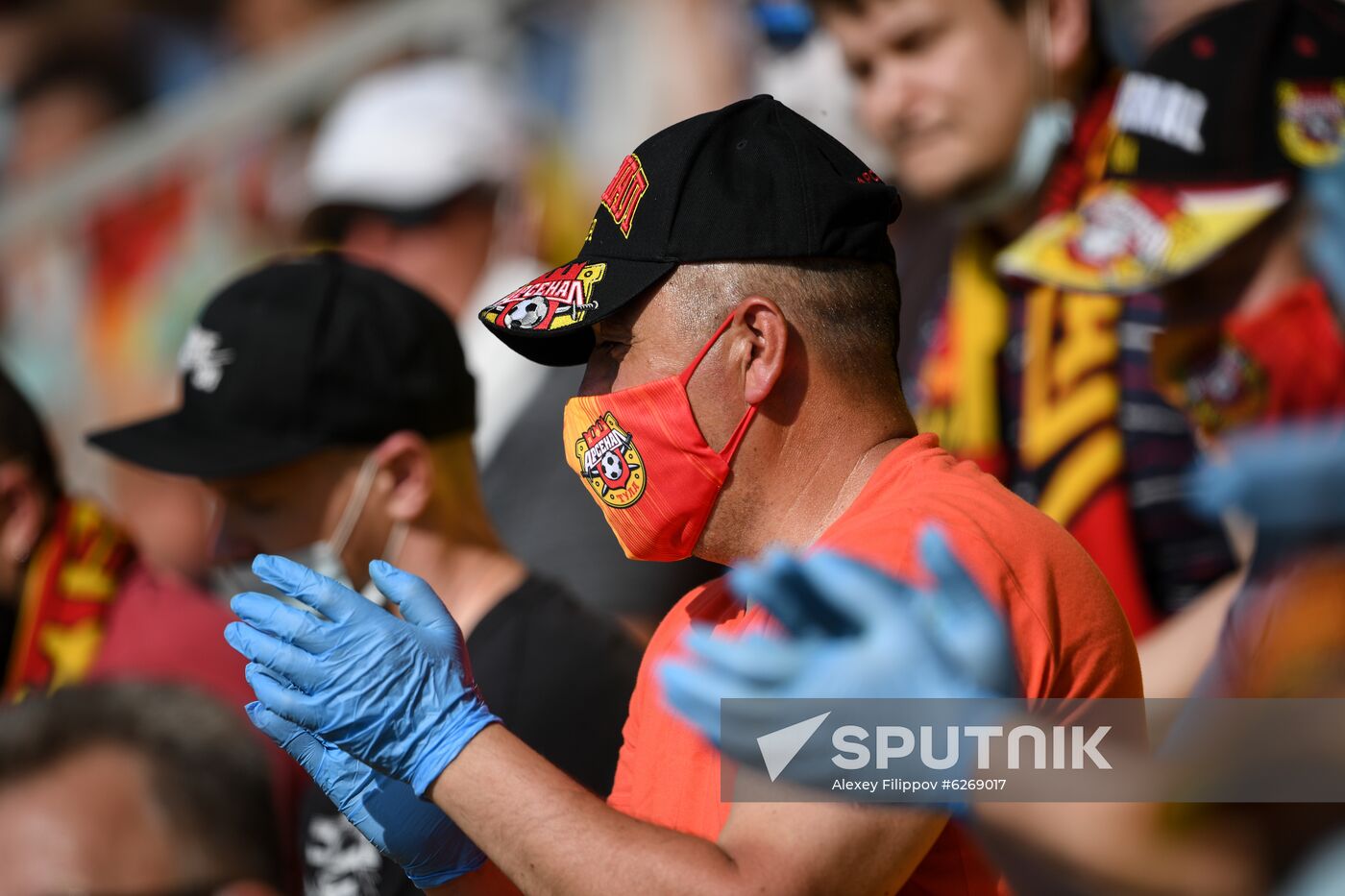 Russia Soccer Premier-League Arsenal - Spartak