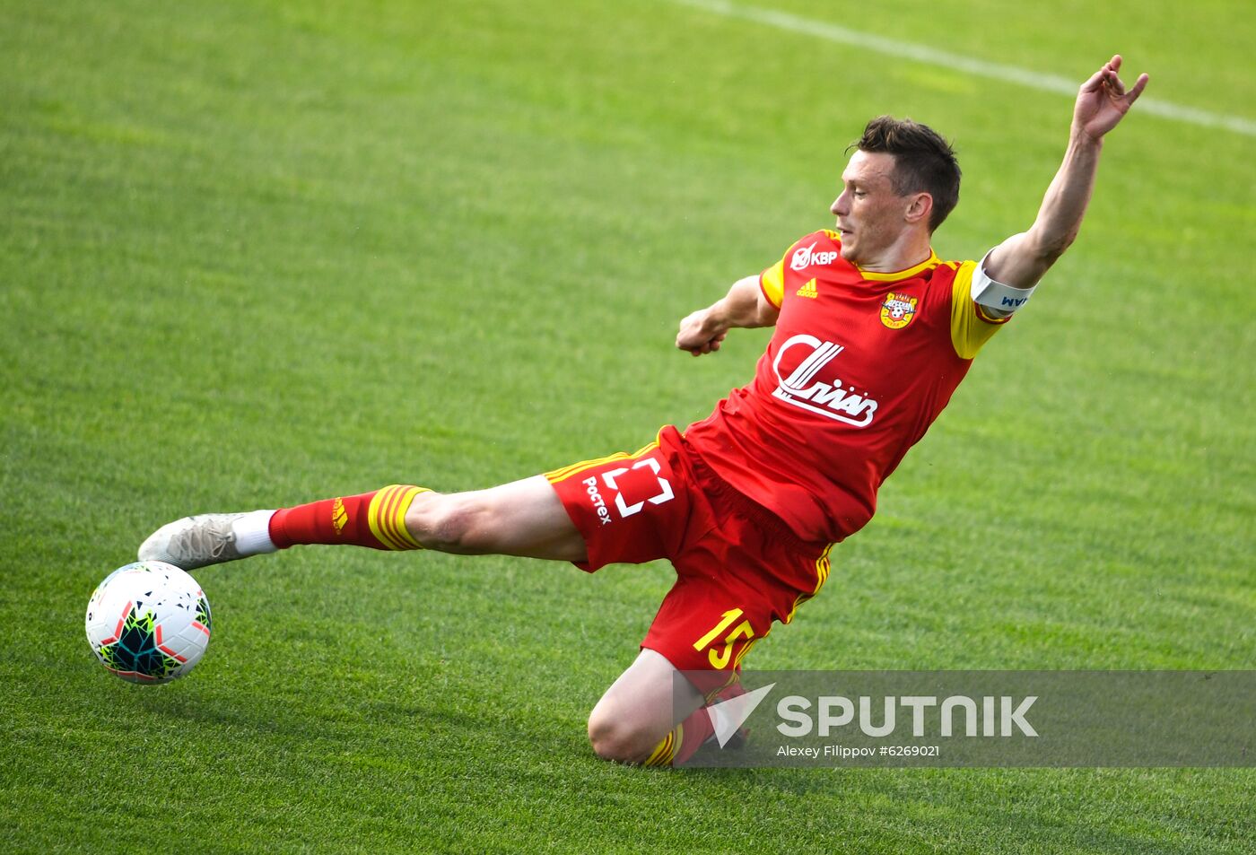 Russia Soccer Premier-League Arsenal - Spartak
