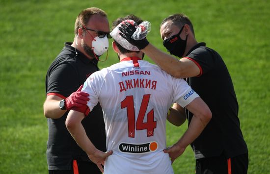 Russia Soccer Premier-League Arsenal - Spartak