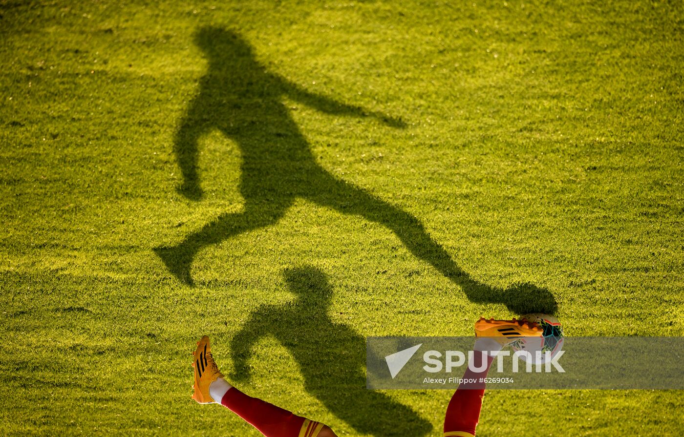 Russia Soccer Premier-League Arsenal - Spartak