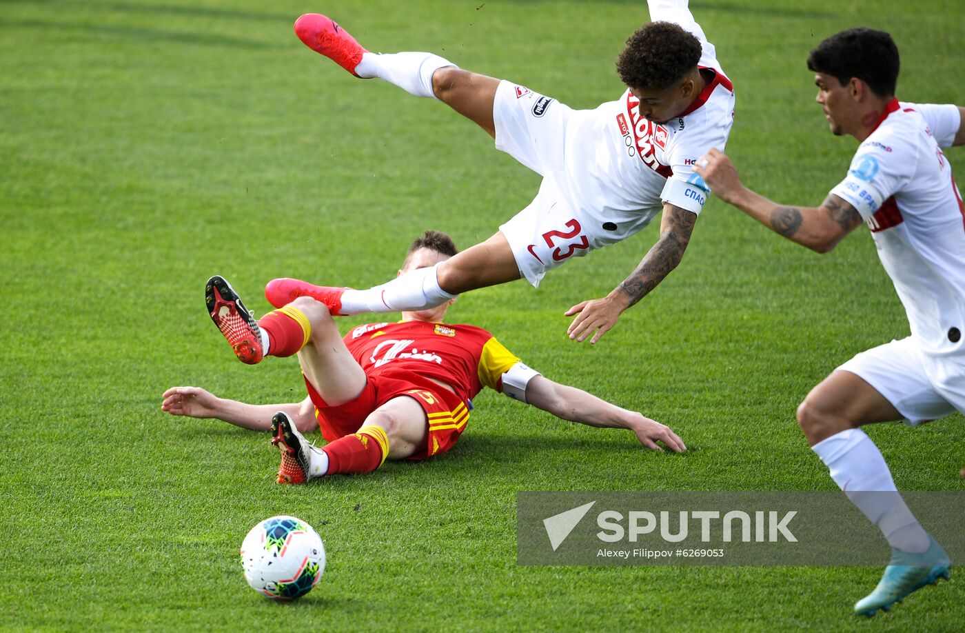 Russia Soccer Premier-League Arsenal - Spartak