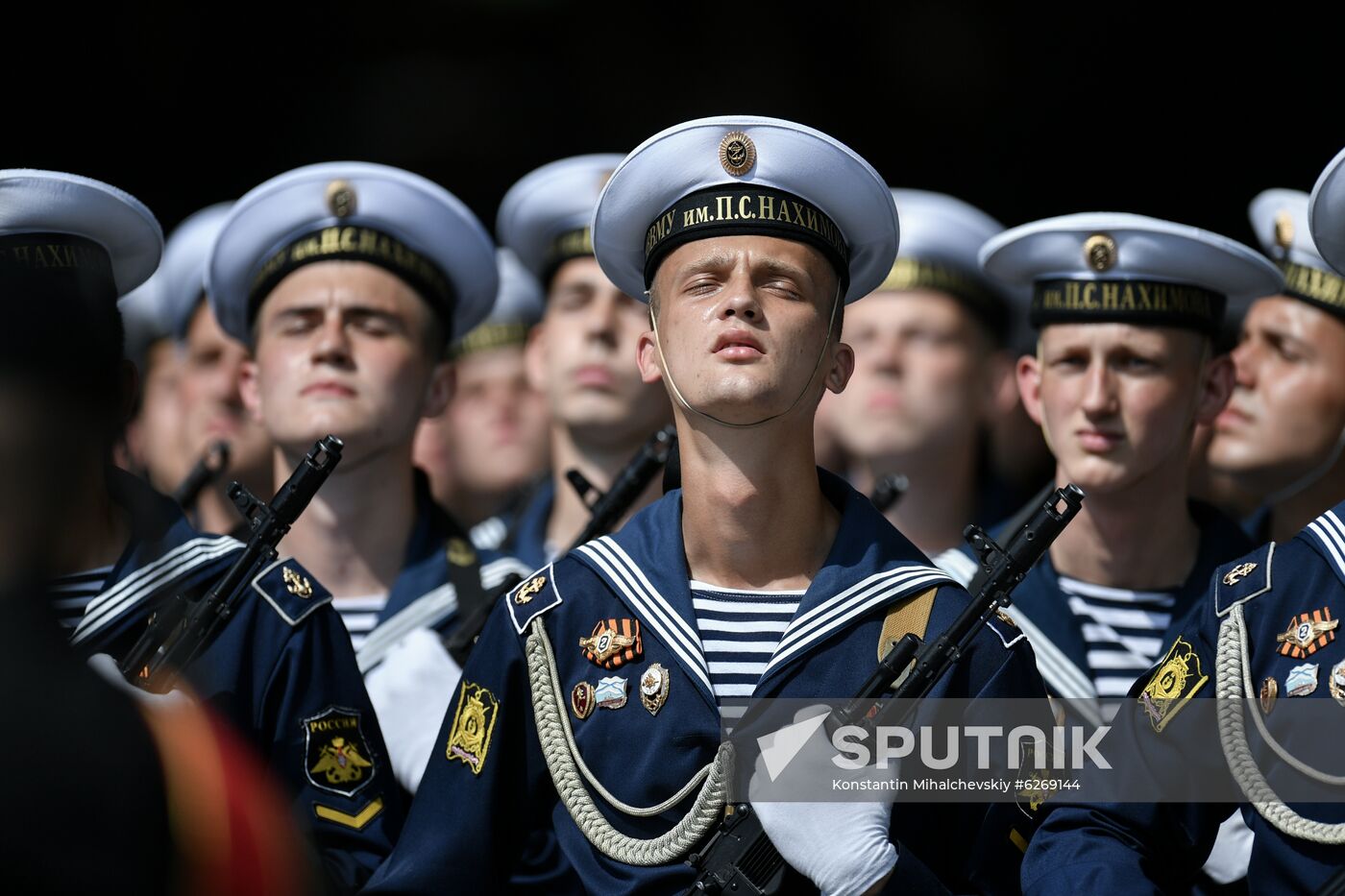 Russia WWII Victory Parade Rehearsal