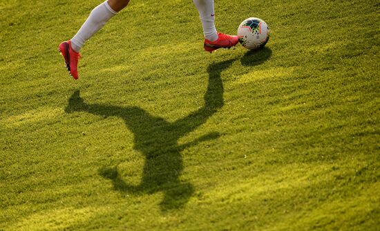 Russia Soccer Premier-League Arsenal - Spartak