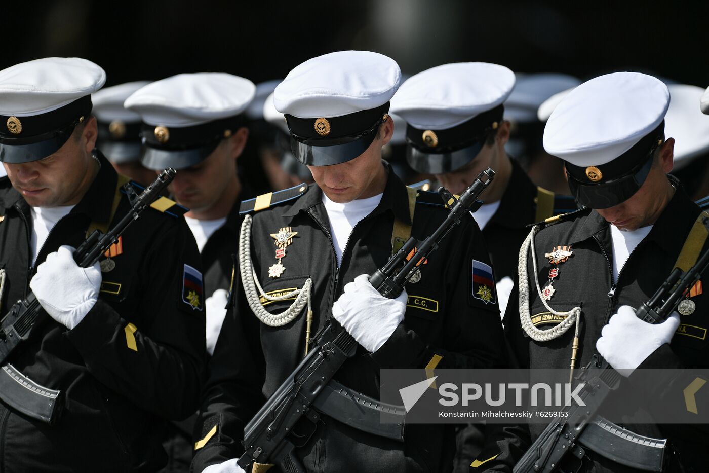 Russia WWII Victory Parade Rehearsal