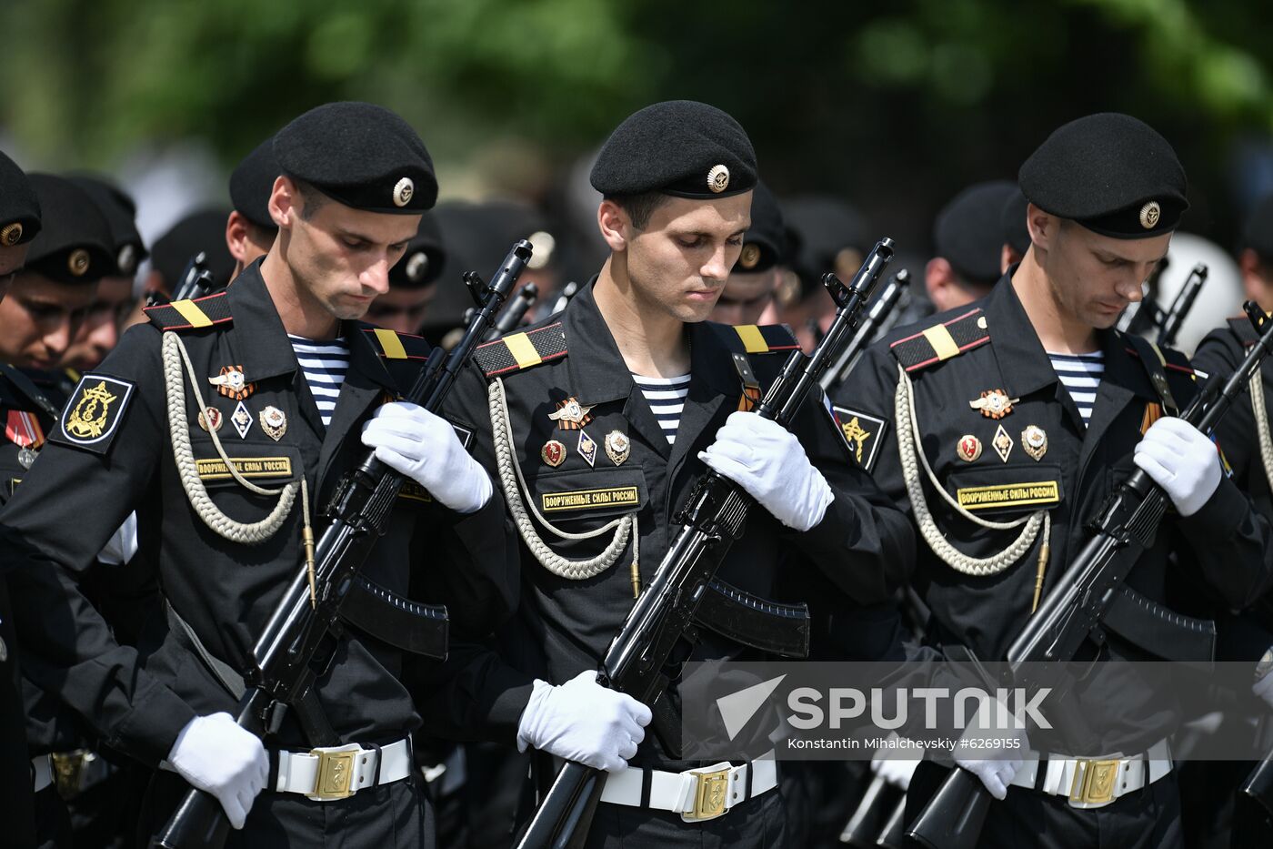 Russia WWII Victory Parade Rehearsal