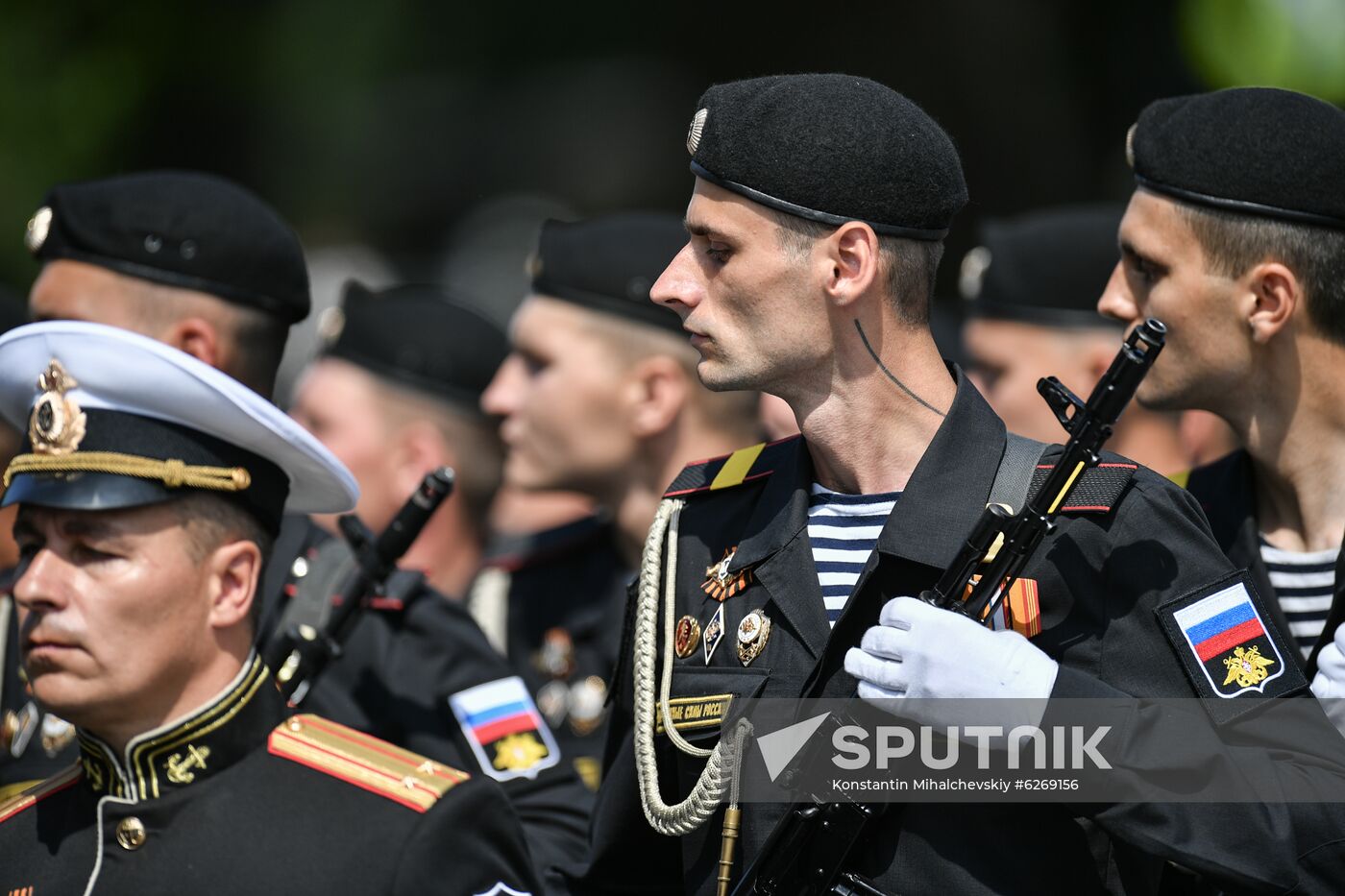 Russia WWII Victory Parade Rehearsal