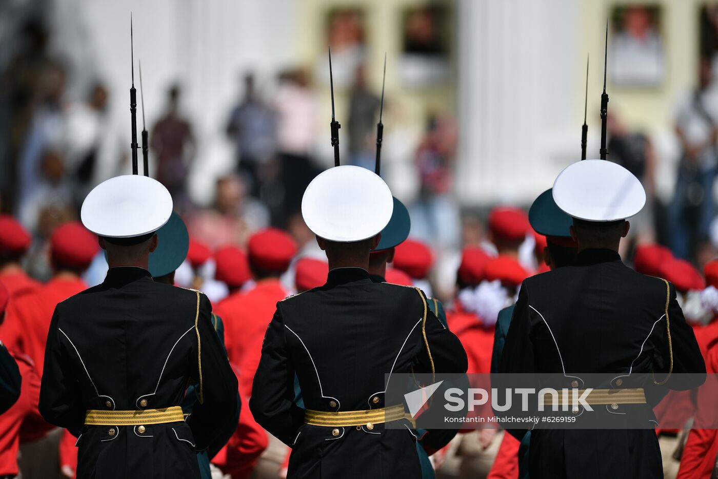 Russia WWII Victory Parade Rehearsal