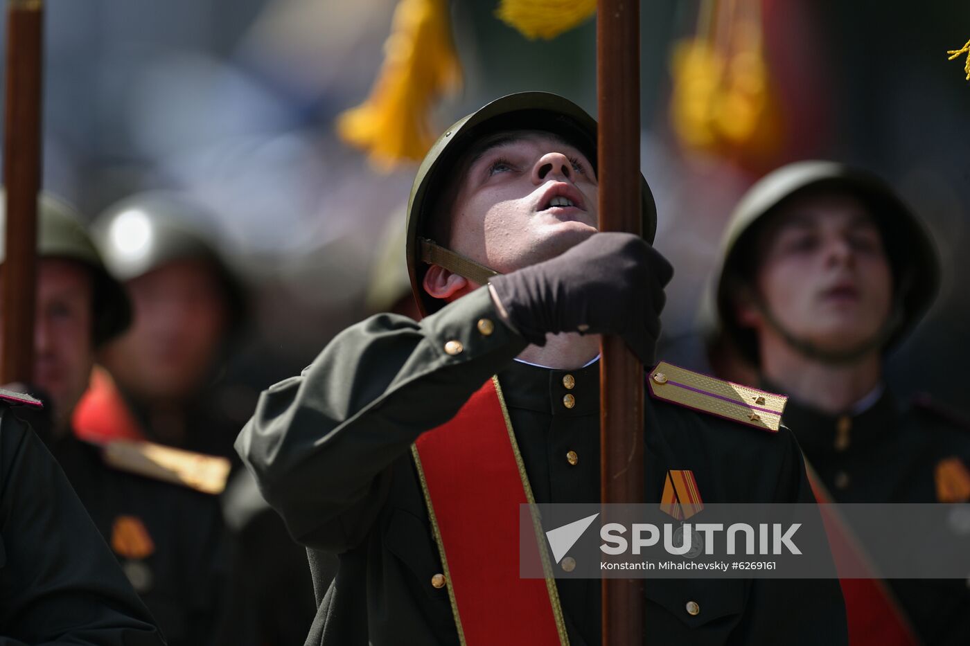 Russia WWII Victory Parade Rehearsal