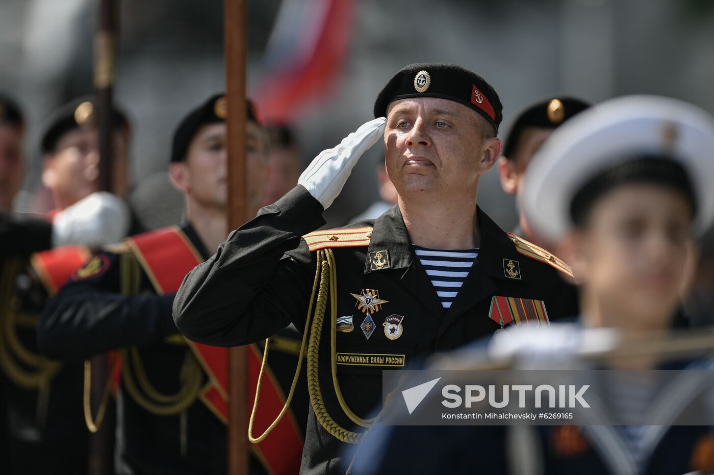 Russia WWII Victory Parade Rehearsal