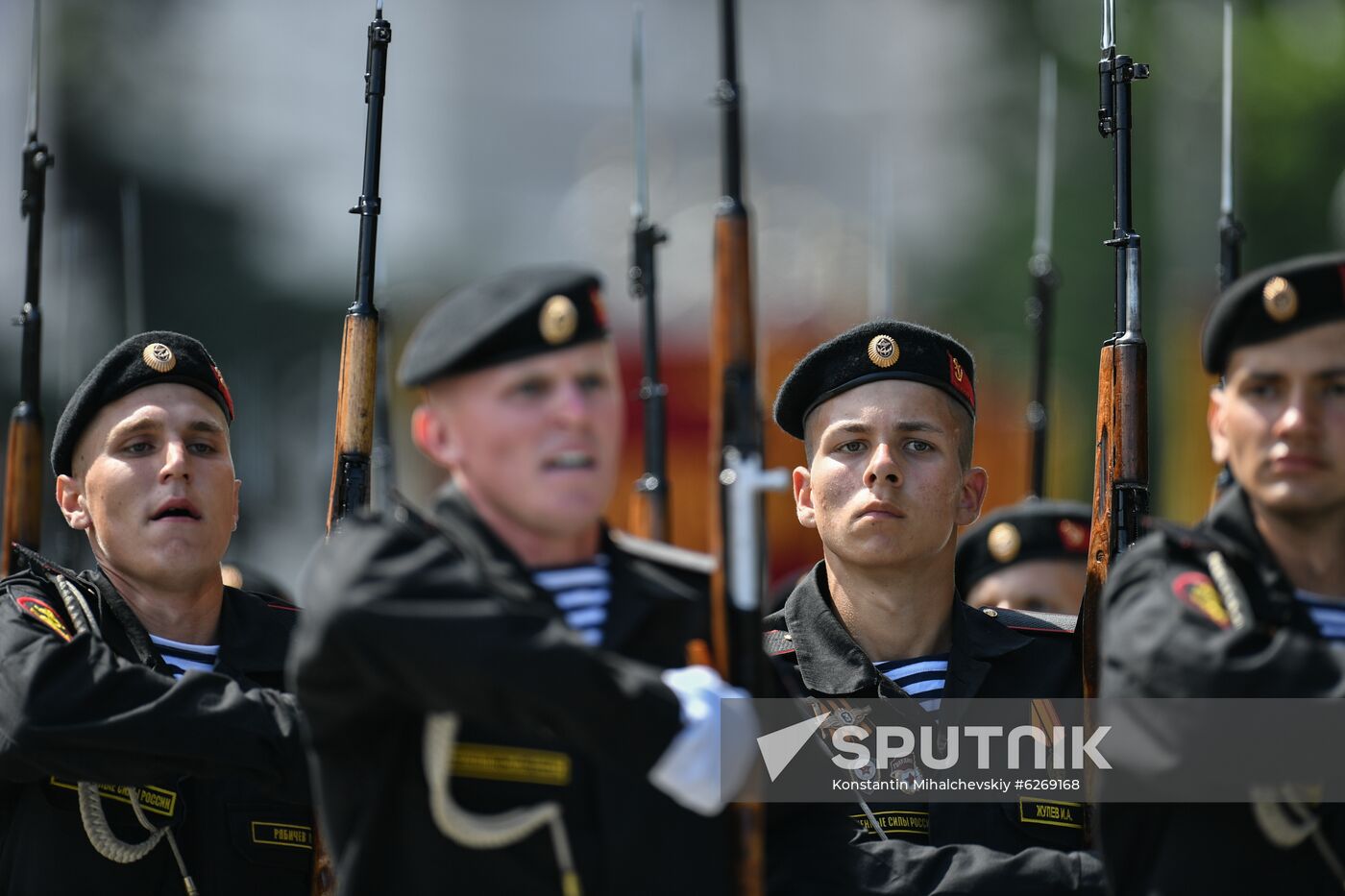 Russia WWII Victory Parade Rehearsal