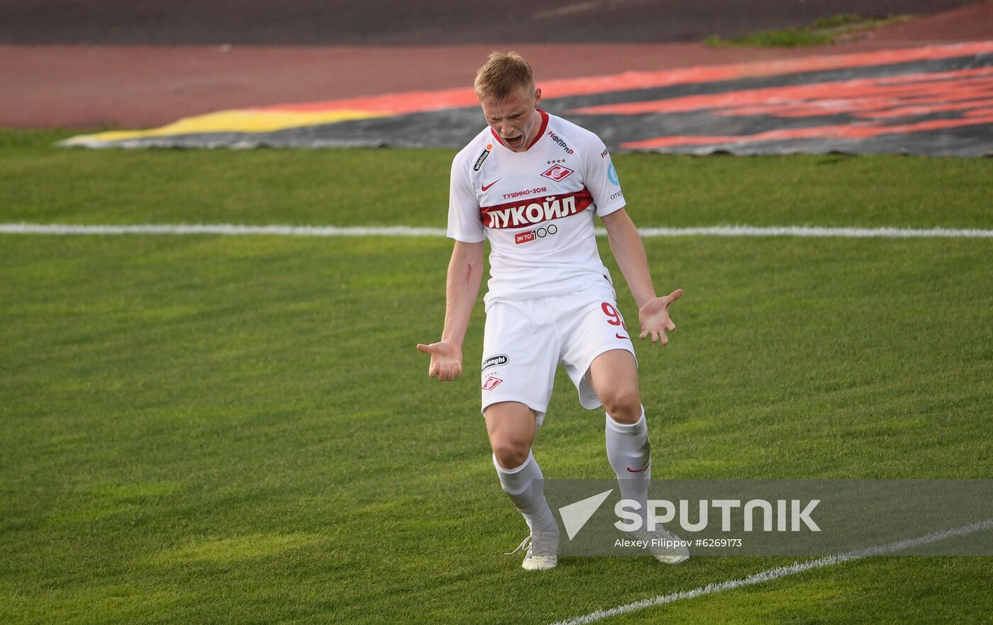 Russia Soccer Premier-League Arsenal - Spartak