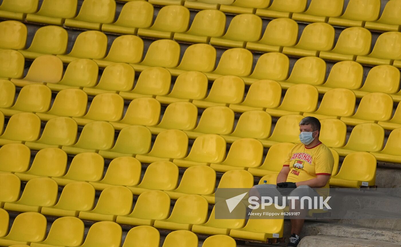 Russia Soccer Premier-League Arsenal - Spartak