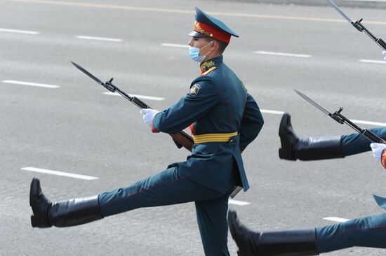 Russia WWII Victory Parade Rehearsal