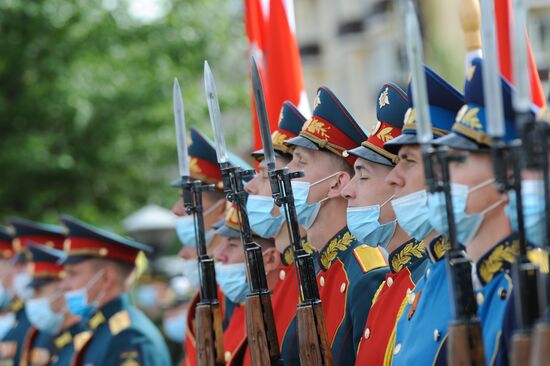 Russia WWII Victory Parade Rehearsal