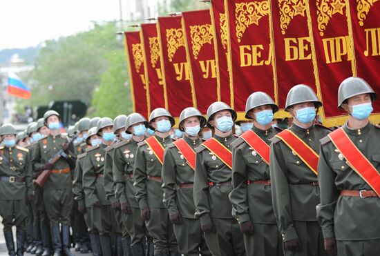 Russia WWII Victory Parade Rehearsal
