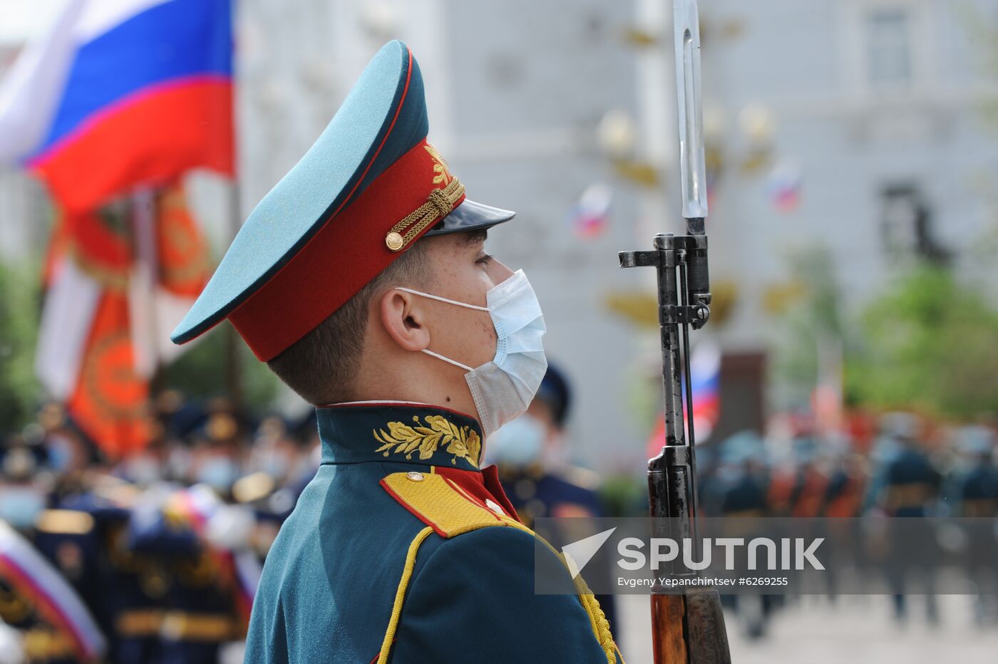 Russia WWII Victory Parade Rehearsal