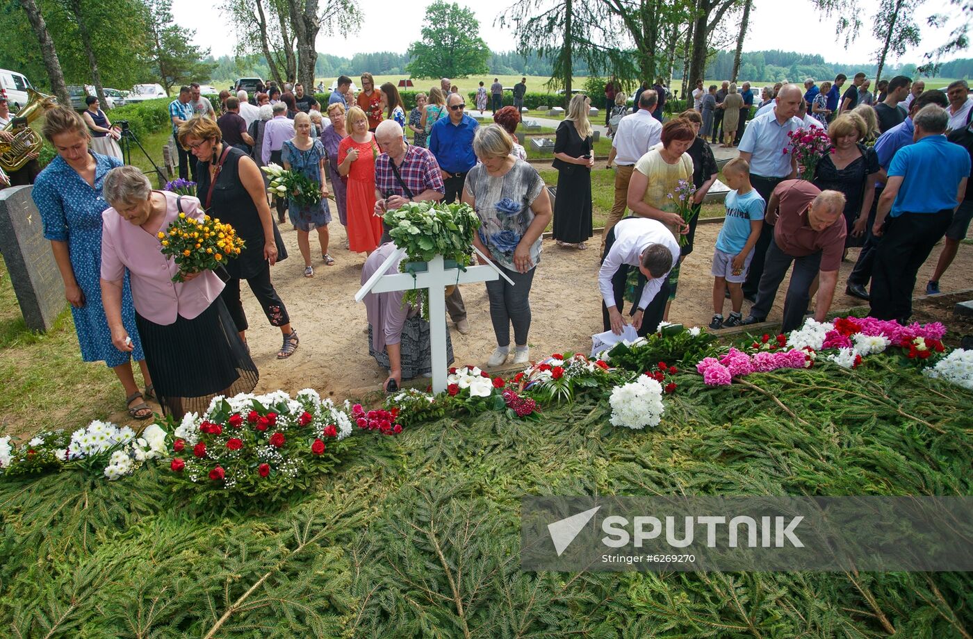 Latvia WWII Soviet Soldiers Reburial
