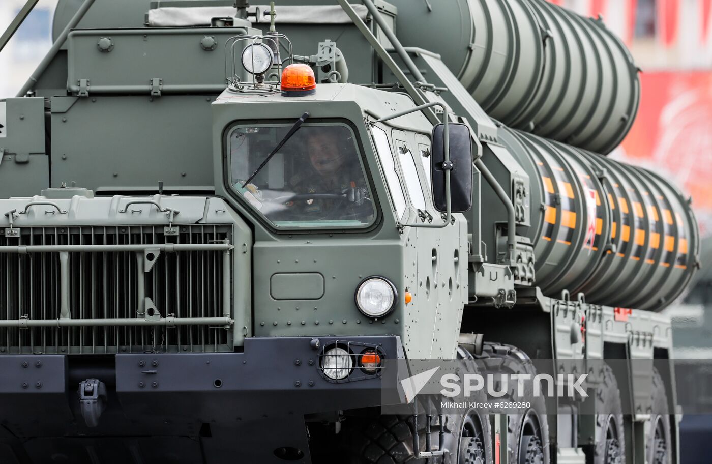 Russia WWII Victory Parade Rehearsal