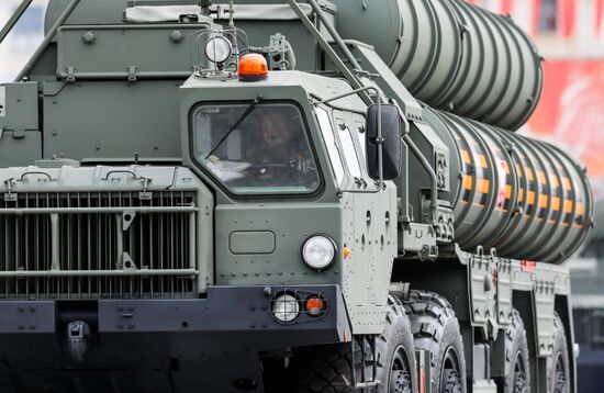 Russia WWII Victory Parade Rehearsal