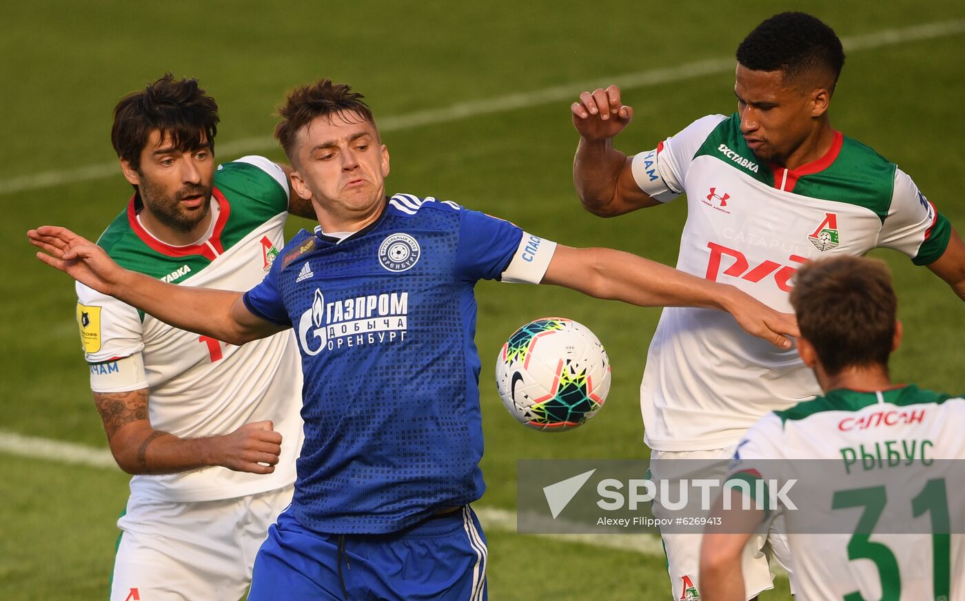 Russia Soccer Premier-League Lokomotiv - Orenburg