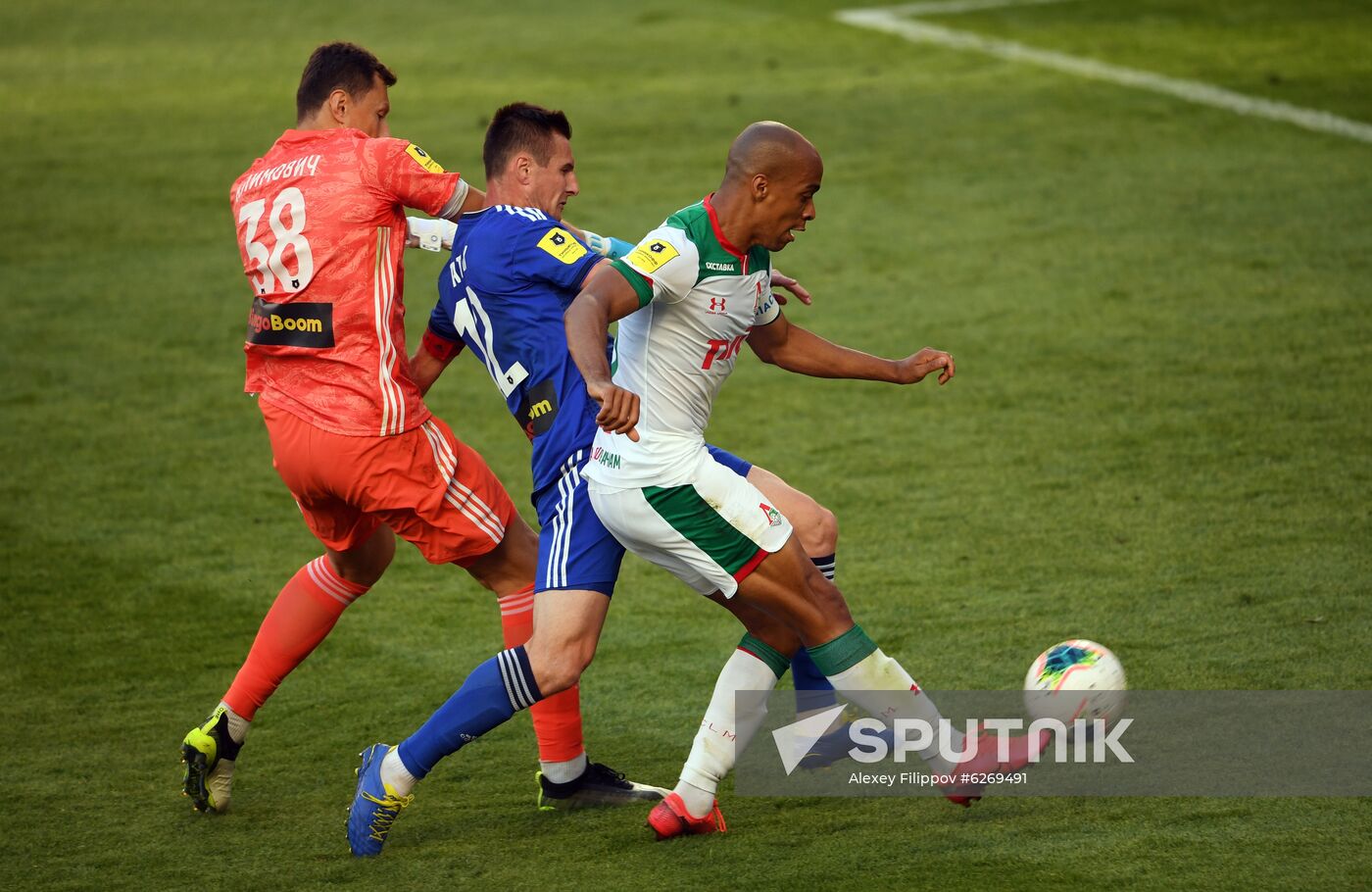 Russia Soccer Premier-League Lokomotiv - Orenburg