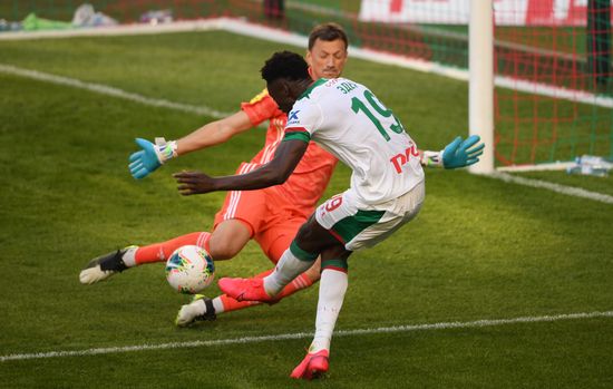 Russia Soccer Premier-League Lokomotiv - Orenburg